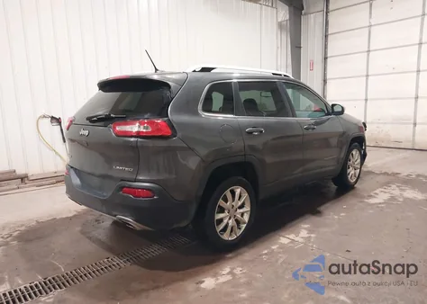 2015 Jeep Cherokee Limited z USA, uszkodzony, nr VIN 1C4PJMDSXFW728705